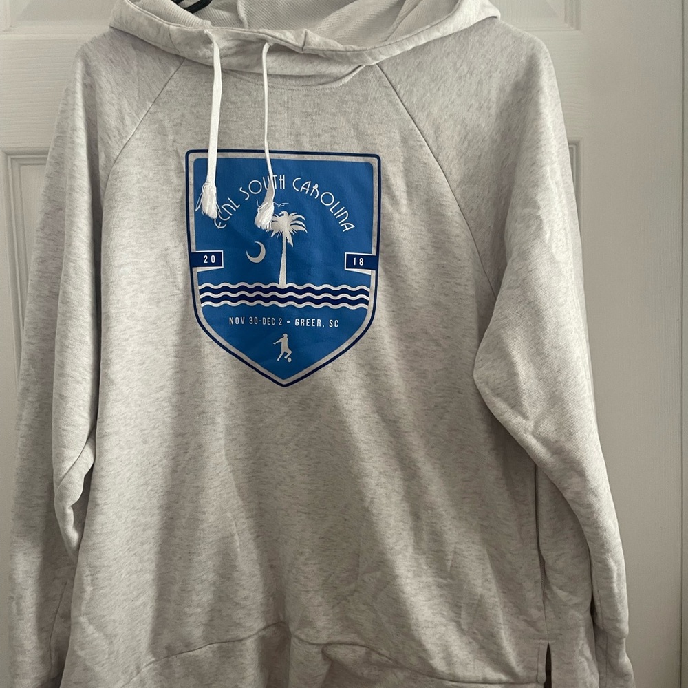 Gray Nike sweatshirt